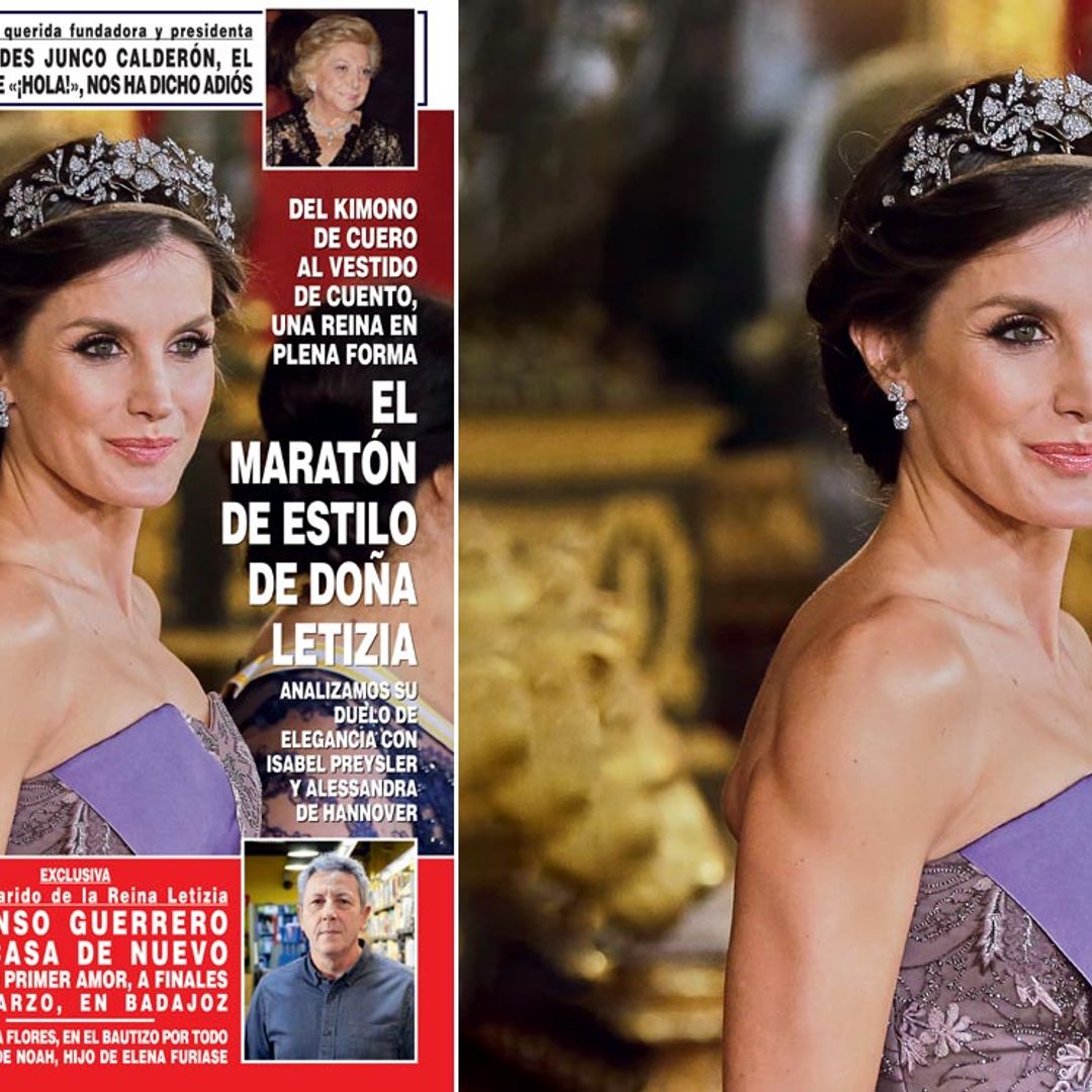 En ¡HOLA!, el maratón de estilo de doña Letizia