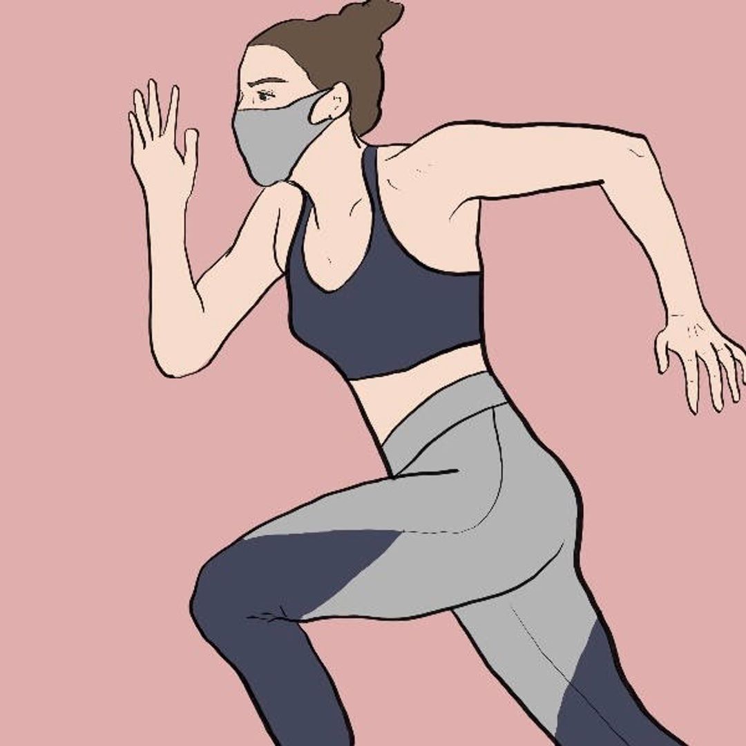 Mascarillas deportivas para hacer ejercicio en el gimnasio o al aire libre