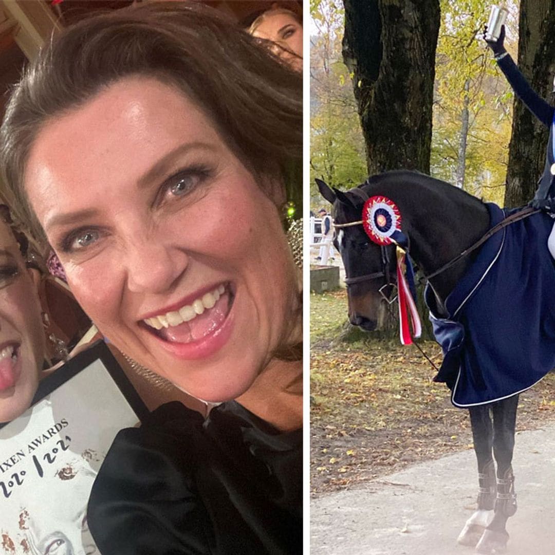 La felicidad de Marta Luisa de Noruega por los últimos éxitos de sus hijas