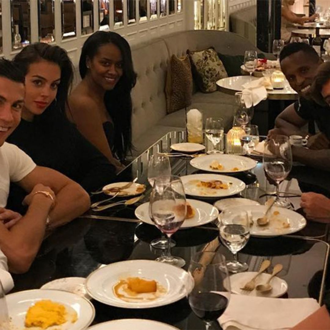 Georgina, una más en la pandilla portuguesa de Cristiano Ronaldo