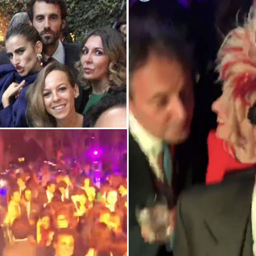 El cariñoso gesto de Eugenia Martínez de Irujo y Narcís Rebollo en la boda del duque de Huéscar