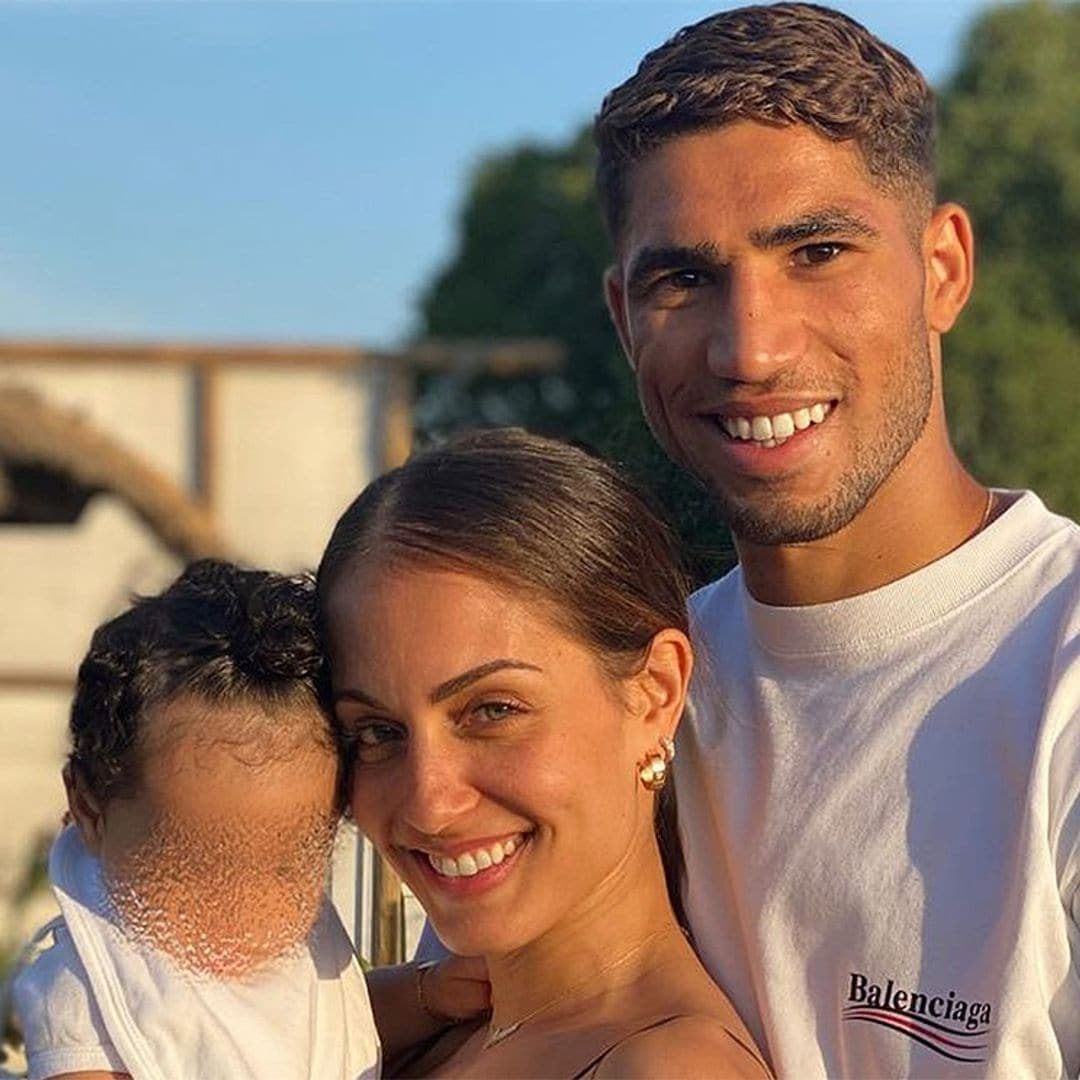 Entre peluches, bailando, dormido... Hiba Abouk felicita a Achraf Hakimi con estas divertidas imágenes