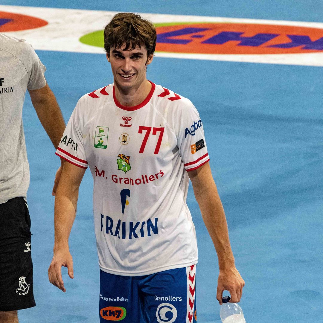 HOLA 4179 Pablo Urdangarin en el partido de los Fraikin BM Granollers vs Limburg Lions en el  Palau d'Esports de Granollers a 22 de Agosto de 2024 en Granollers (EspaÃ±a).