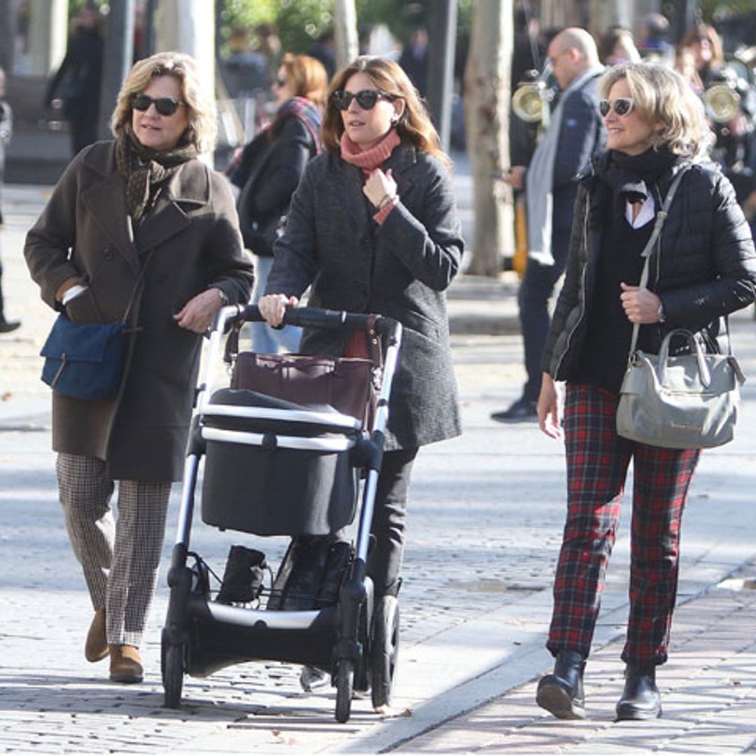 EXCLUSIVA: Lourdes Montes, totalmente recuperada en su primer paseo con Curro