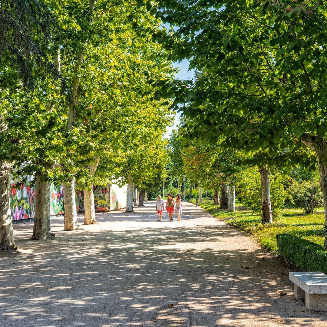 Paseo por los jardines de la Finca de Vista Alegre en Madrid