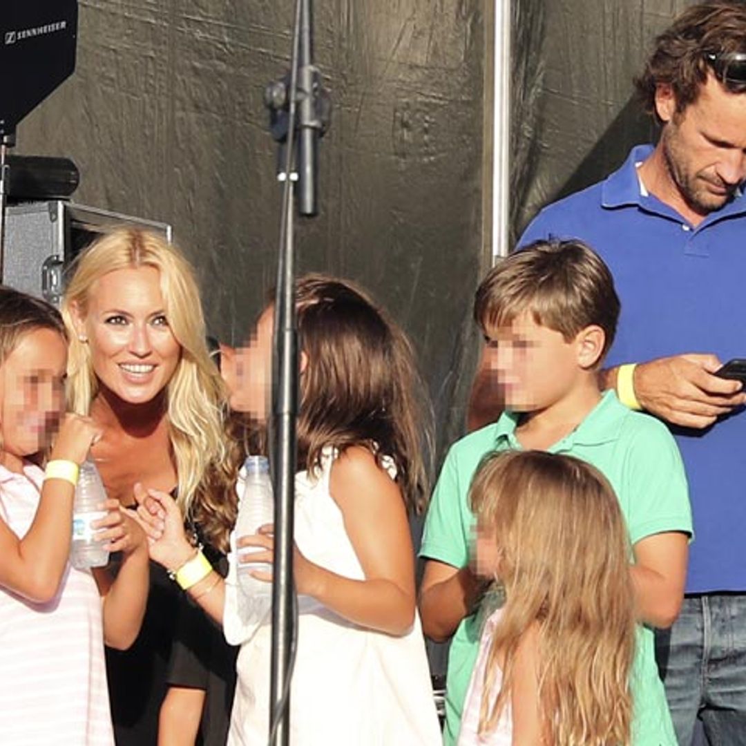 Carlos Moyá y sus hijos, la visita sorpresa de los fans más incondicionales de Carolina Cerezuela