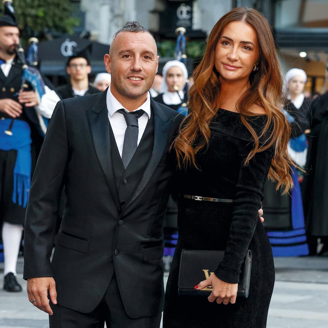 El exfutbolista Santi Cazorla y su mujer, Úrsula Santirso