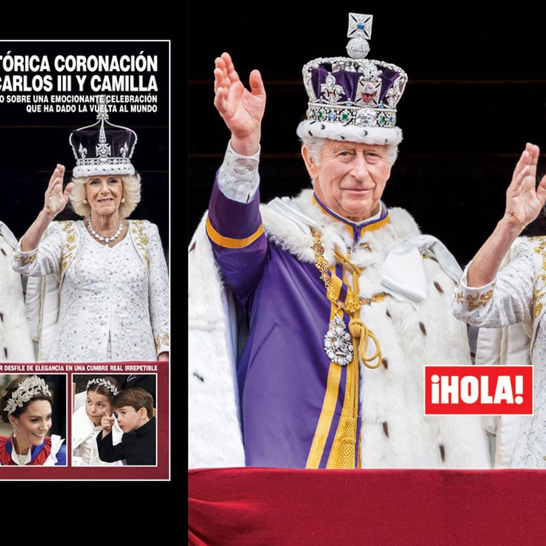 ¡HOLA! ya está a la venta con las mejores imágenes y todos los detalles de la coronación de Carlos III y Camilla