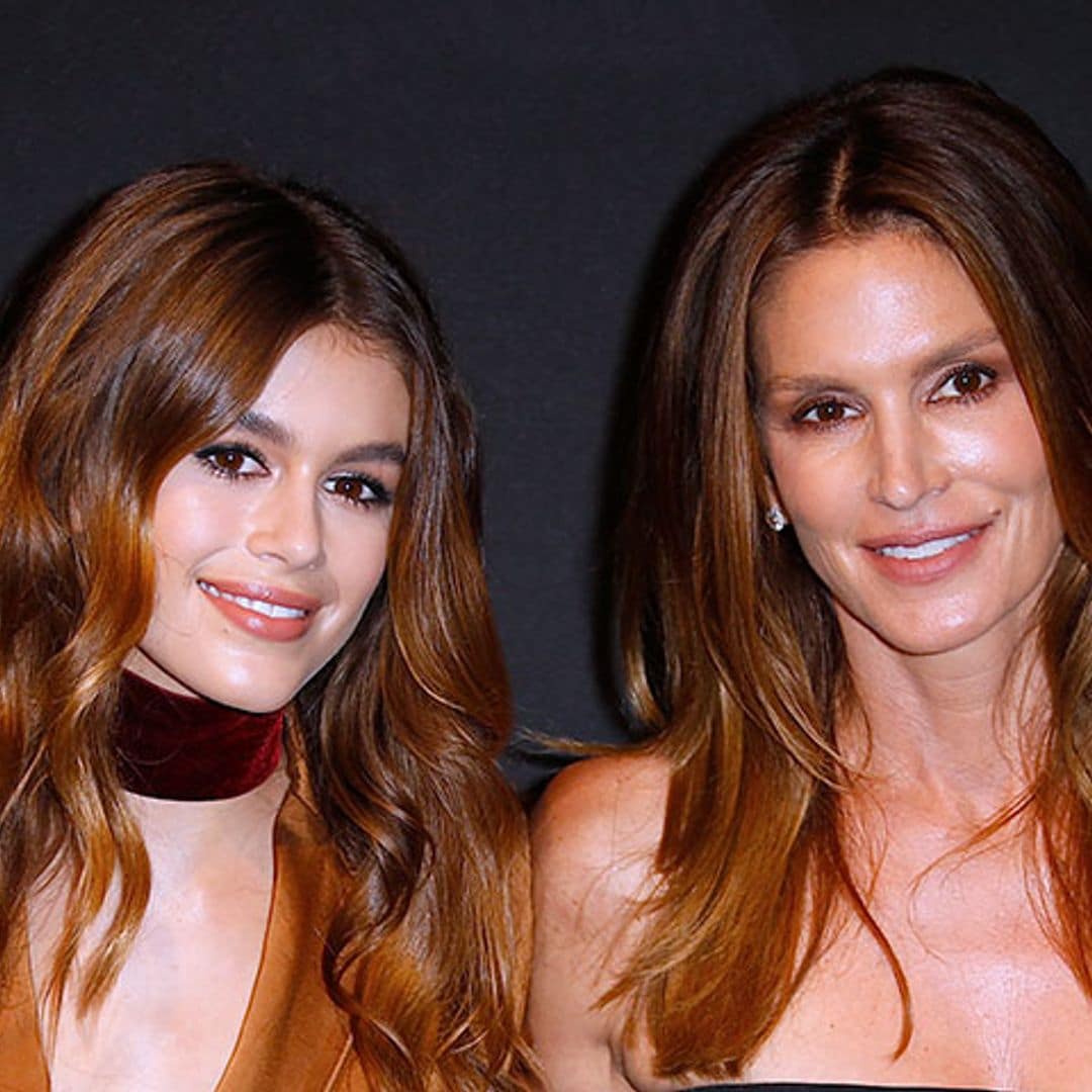 Cindy Crawford y Kaia Gerber, dos 'mujeres modelo' unidas por una lucha común