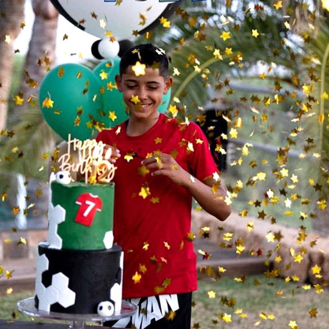 La superfiesta del hijo mayor de Cristiano y Georgina con la invitada más esperada: la pequeña Bella Esmeralda