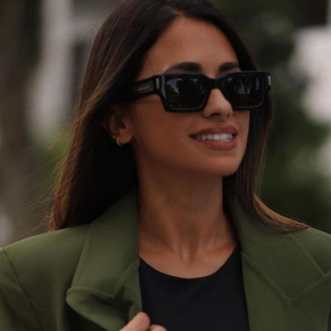 Antonela Roccuzzo lo confirma, el verde es el color de la temporada
