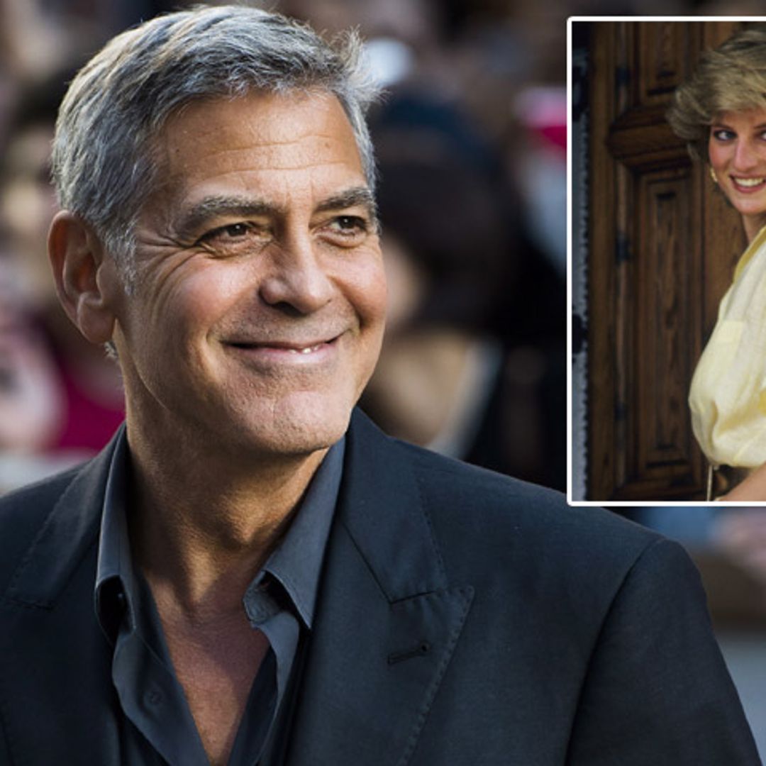 La conexión de George Clooney con Diana de Gales