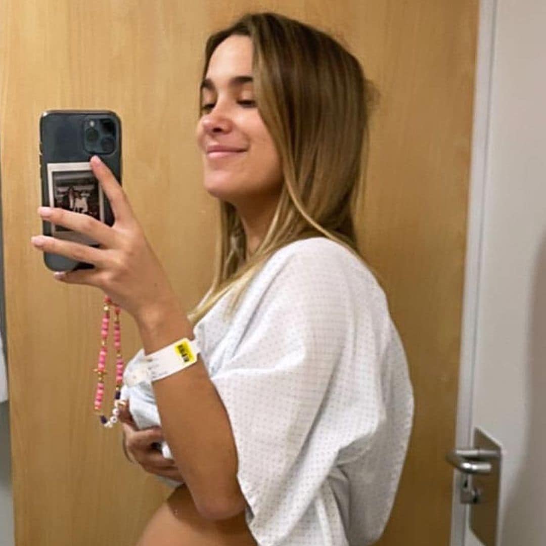 María Pombo muestra su cuerpo postparto y cuenta algunos detalles del nacimiento de su hijo