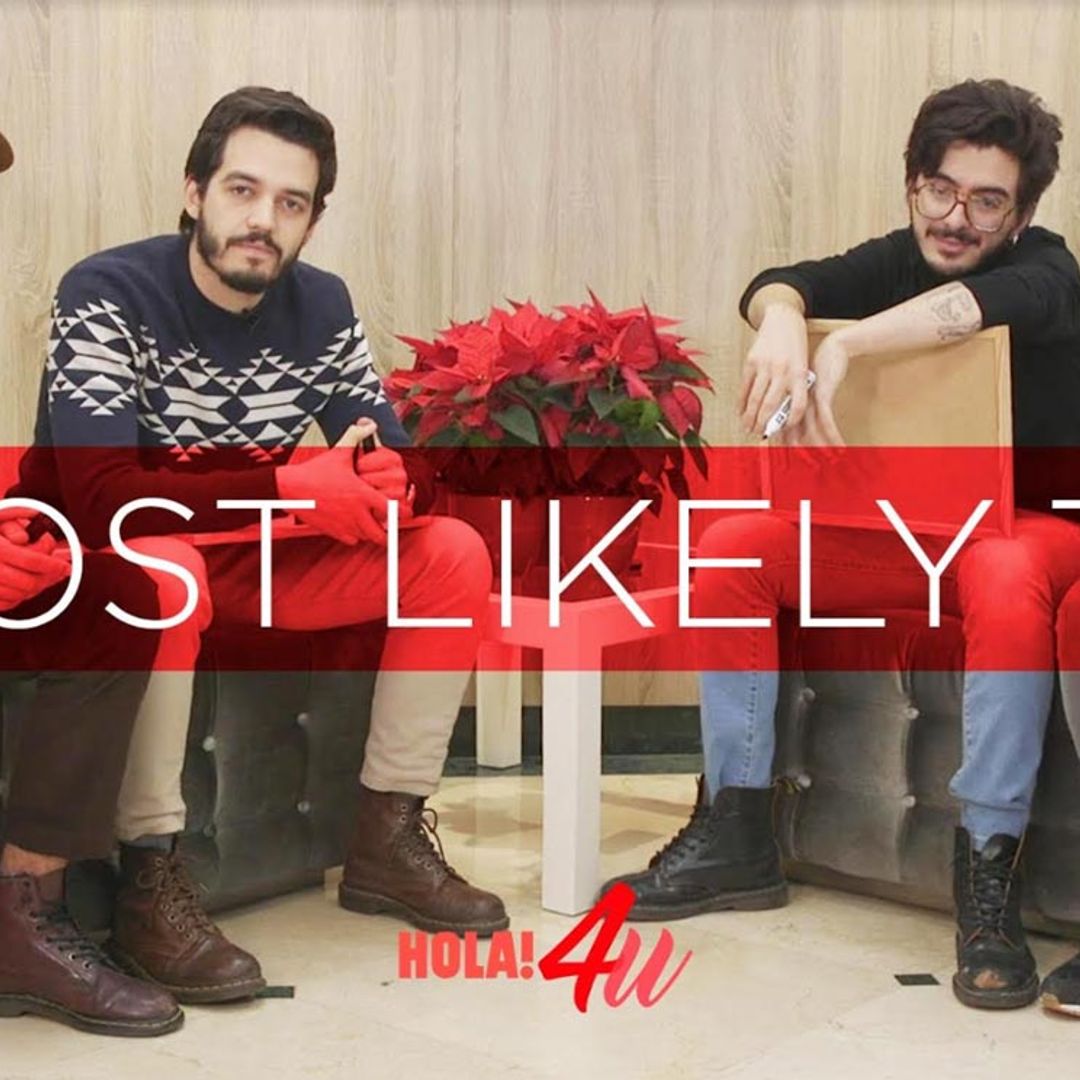 ¿Quién era el más travieso en el colegio? ¿Y el más tardón? 'Most lilkely to' con Morat