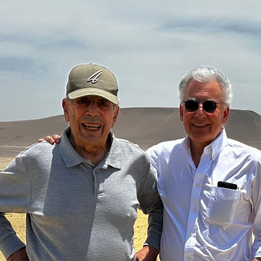 Las imágenes más familiares de Mario Vargas Llosa