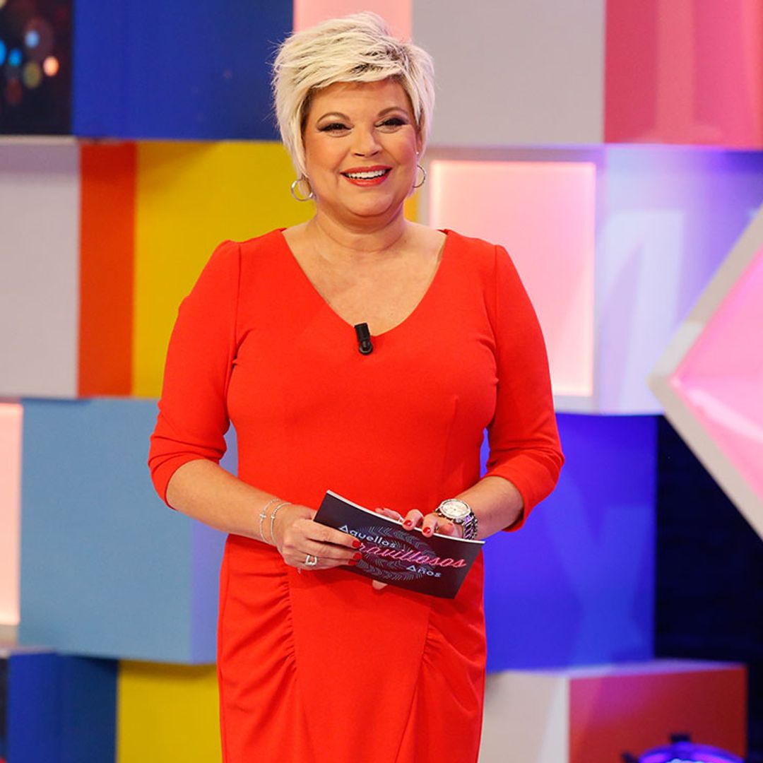 Una emocionada Terelu Campos recibe el testigo de Toñi Moreno en 'Aquellos Maravillosos Años'