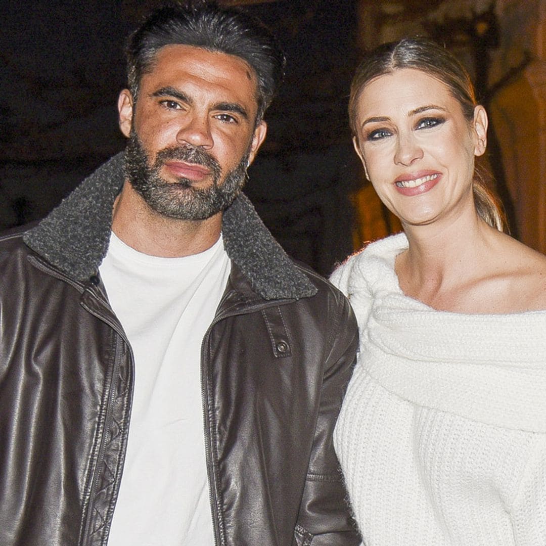 Elisabeth Reyes vuelve a subirse a la pasarela con el apoyo de su marido, Sergio Sánchez