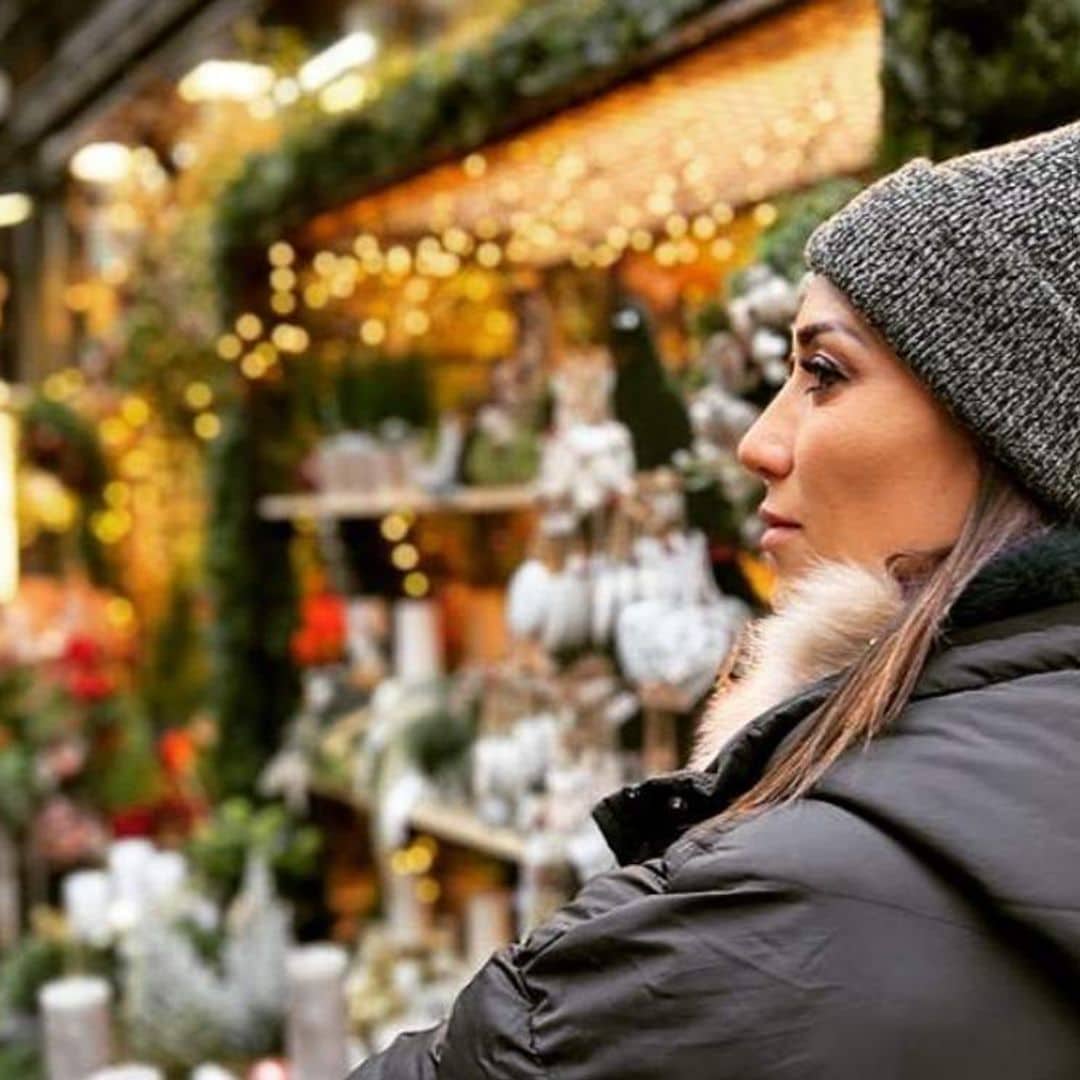 Patricia Pardo y Christian Gálvez disfrutan en Viena de su primera Navidad juntos