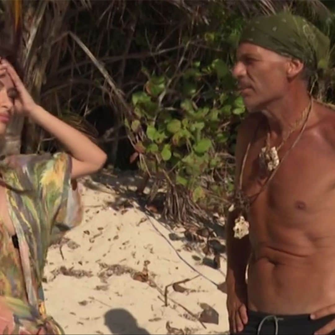 Miriam Saavedra se reencuentra con Carlos Lozano en 'Supervivientes'