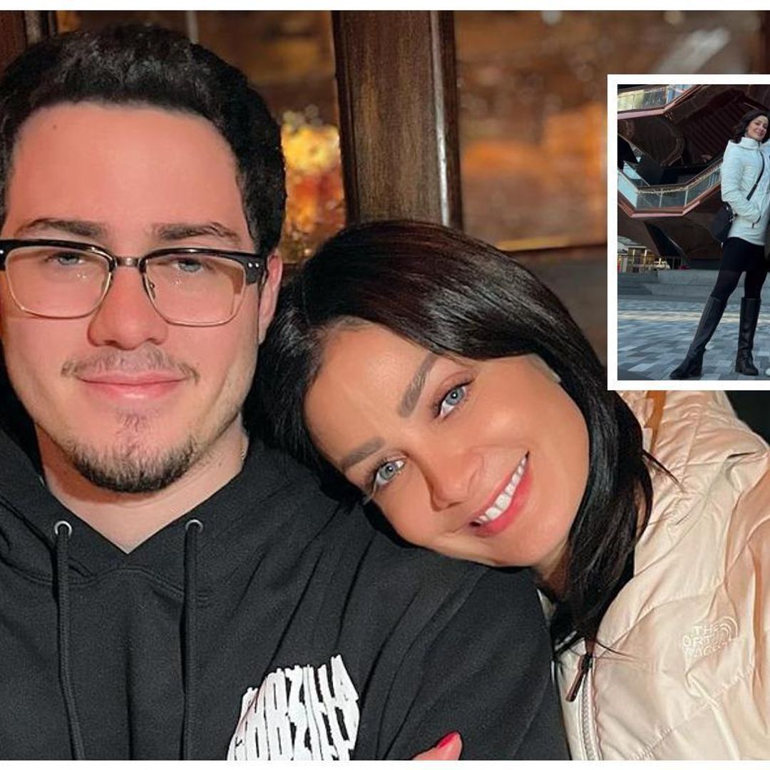 Acompañada por su novio, Dayanara Torres se reencuentra con su hijo mayor antes de Thanksgiving