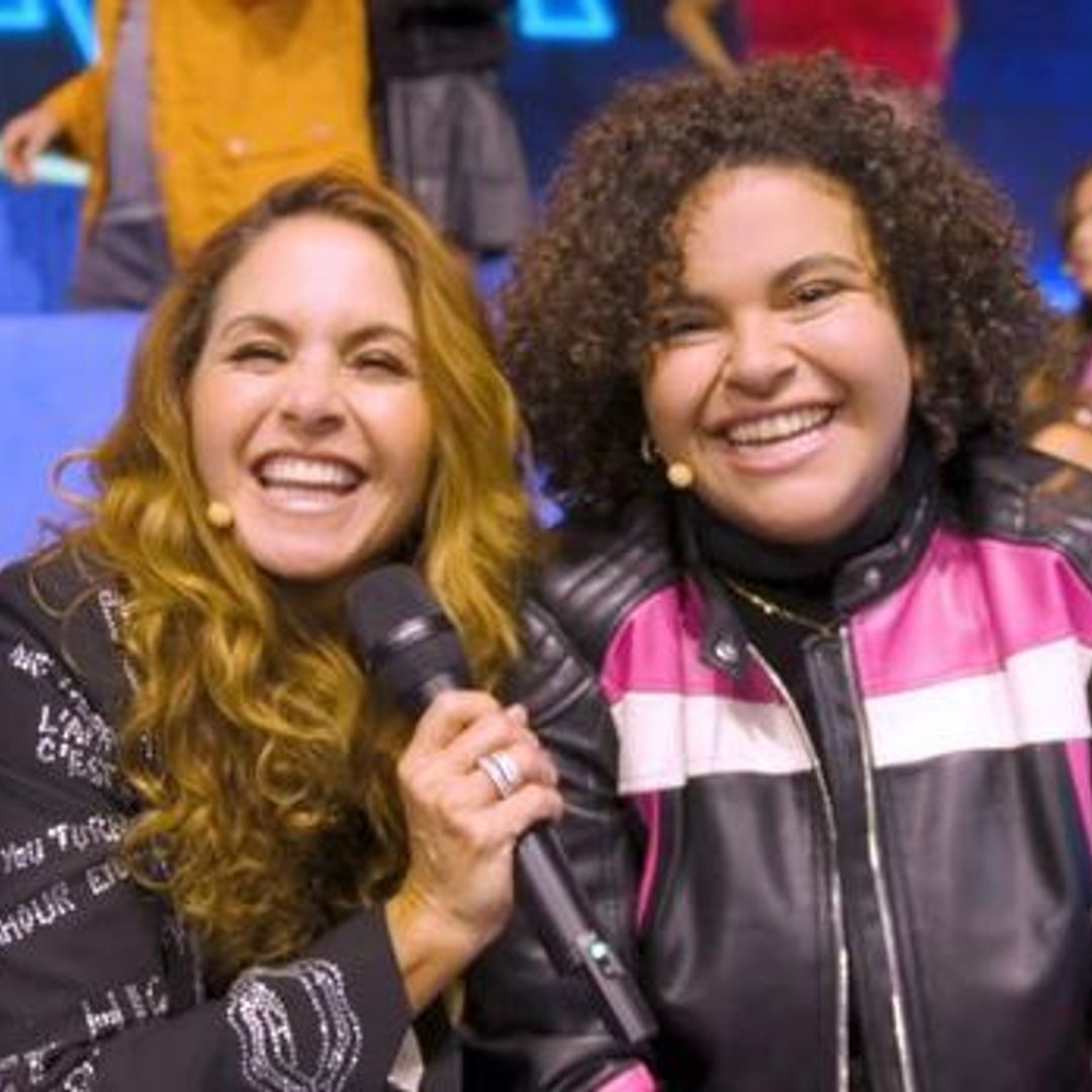 ¿Castigada? Lucerito Mijares reacciona a la bofetada que le dio a su mamá en TV