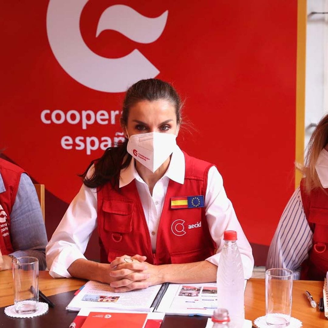 Los vecinos de las zonas más pobres de Paraguay, encantados con la visita de doña Letizia