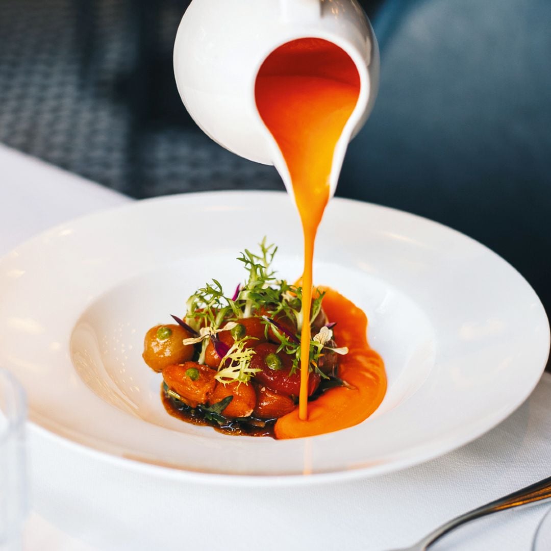 Plato del Gran Café Santander de Madrid