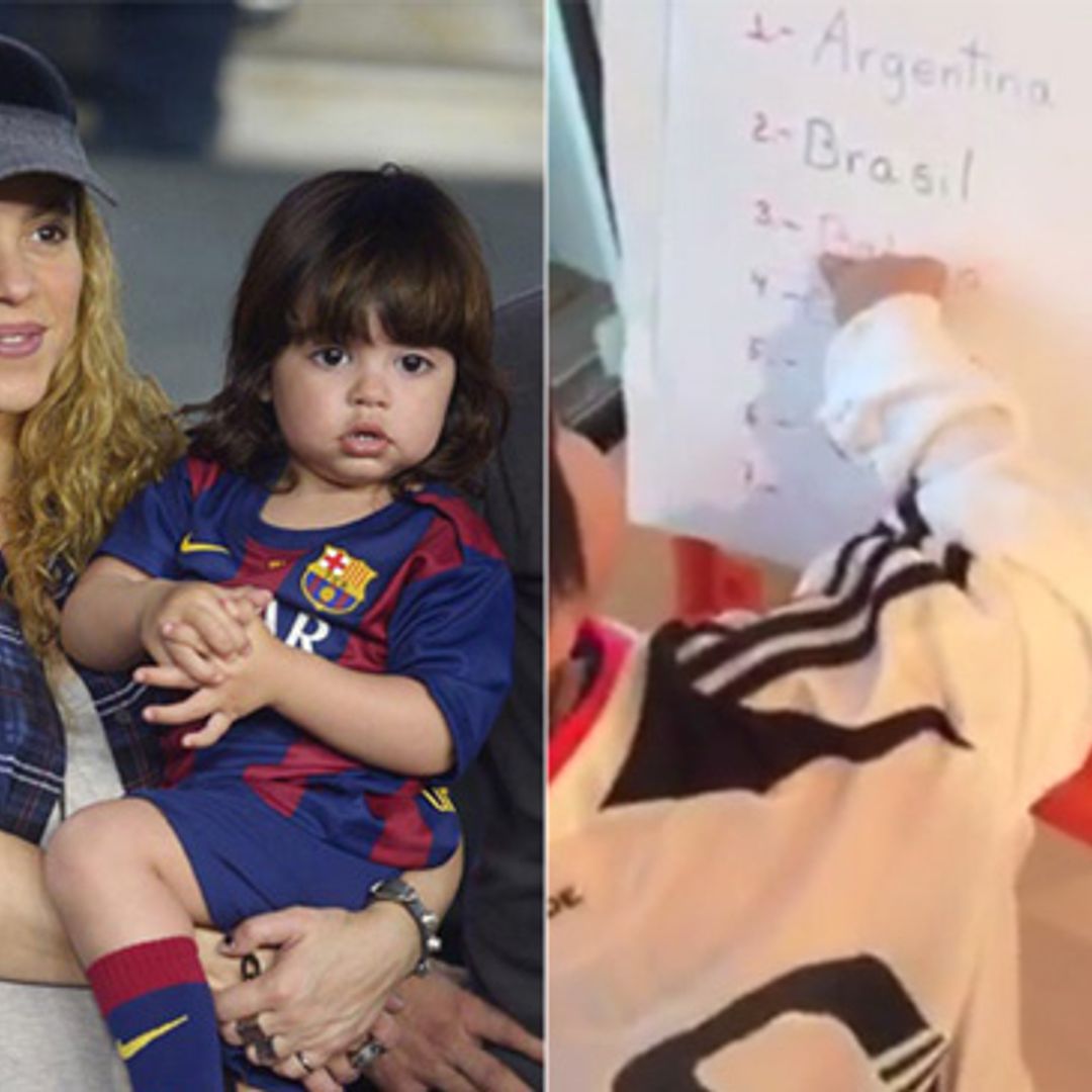 Tiene solo dos años y ya sabe leer... ¡Shakira, la mejor 'profe' de Milan!
