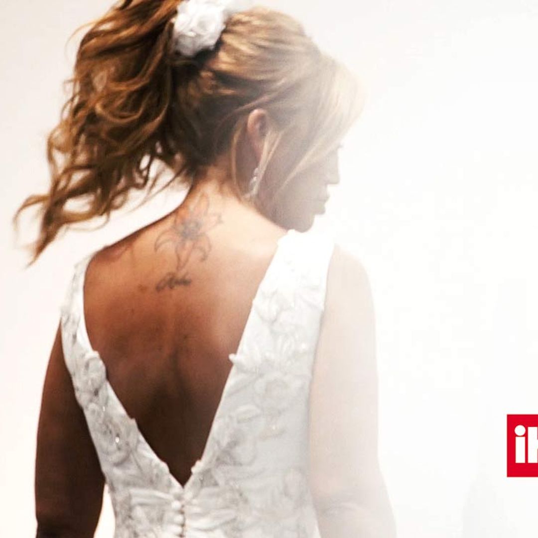 Exclusiva ¡HOLA!: Las primeras imágenes de Belén Esteban vestida de novia el día de su boda