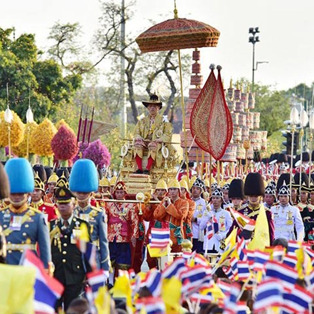 30 millones, 7,5 kilos de corona, una boda 72 horas antes... la coronación del rey de Tailandia en cifras