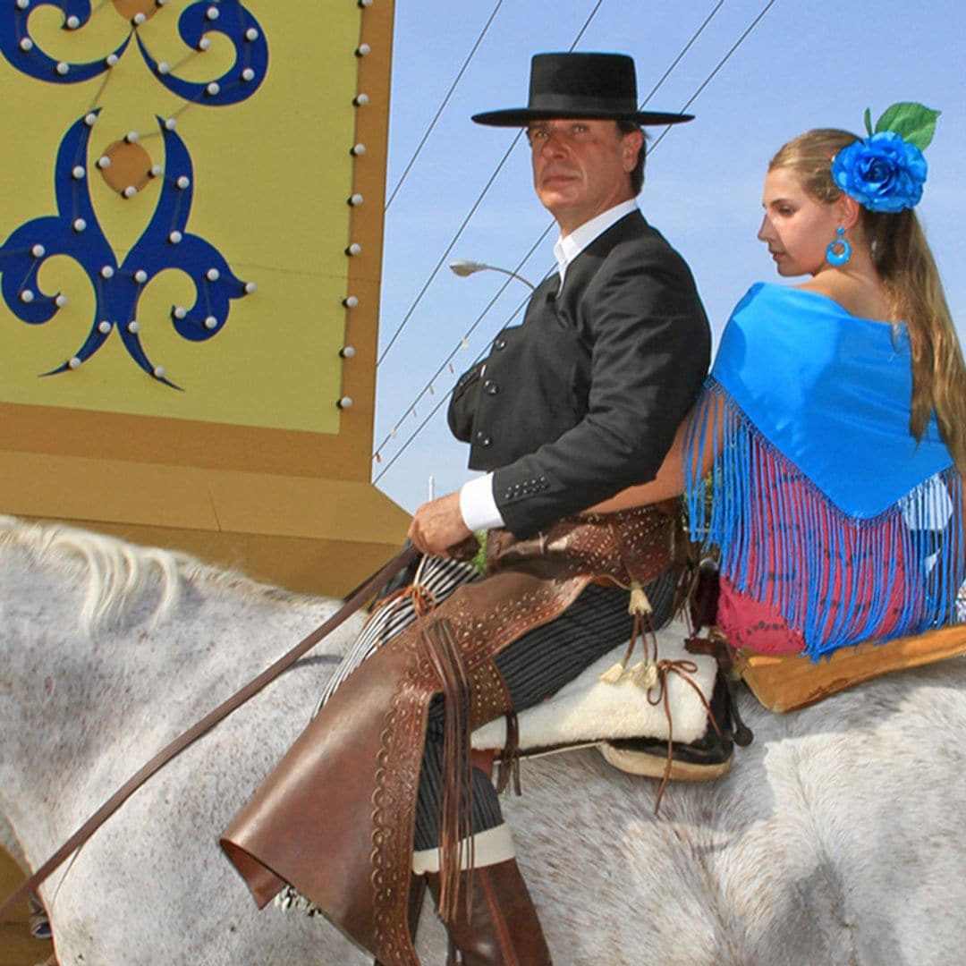 La casa de Alba, los Rivera... la Feria de Abril es una pasión que se transmite de padres a hijos