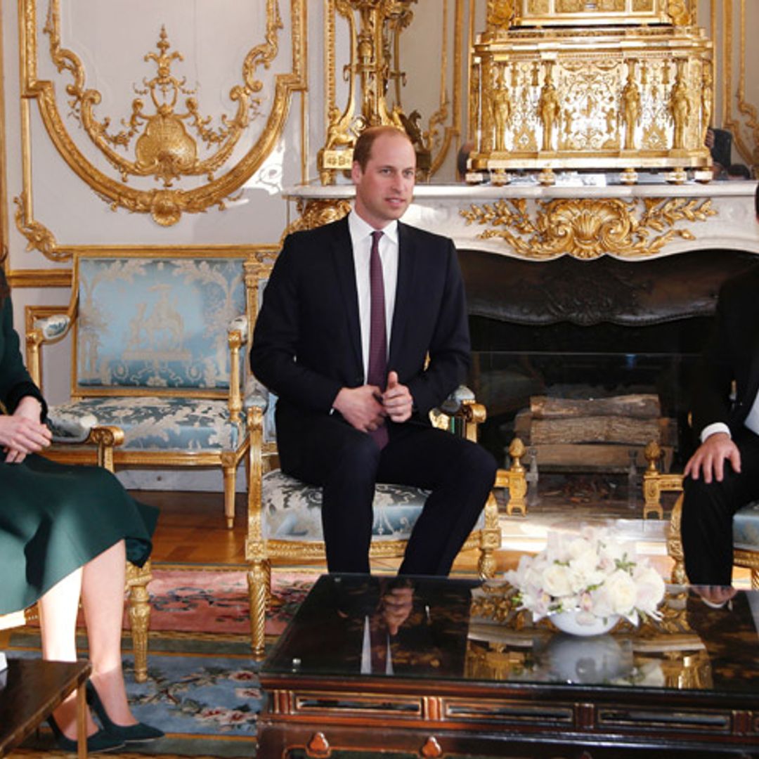 Los Duques de Cambridge inician su visita de dos días a París