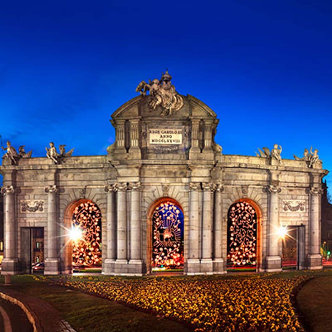 Puerta de Alcala madrid navidad