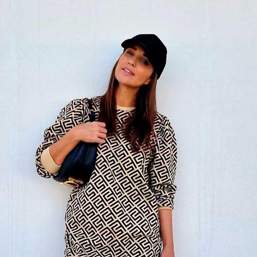 El vestido-sudadera de Paula Echevarría salvará tus looks cómodos de entretiempo