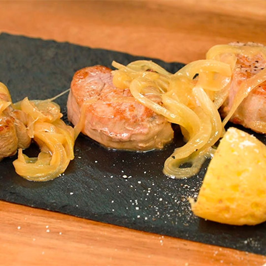 Solomillo de cerdo al vino de Jerez