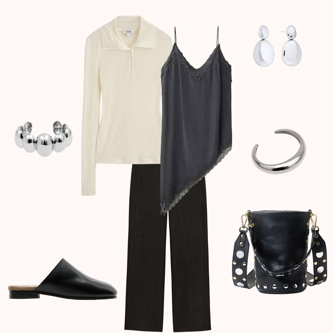 Un único pantalón de traje y tres looks que te salvarán en la vuelta al trabajo (incluso durante el invierno)