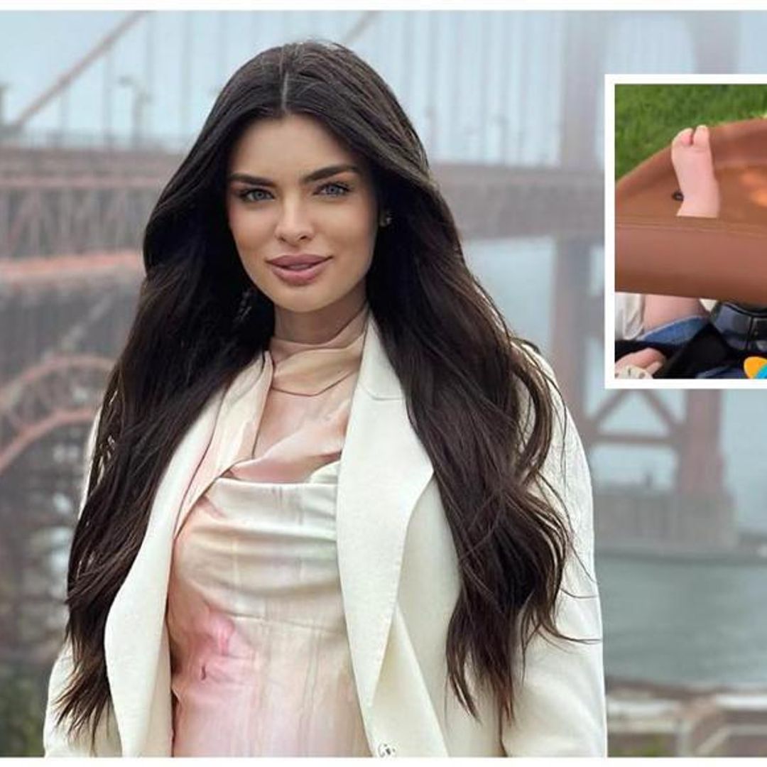 Nadia Ferreira, esposa de Marc Anthony, presume uno de los primeros paseos con su bebé