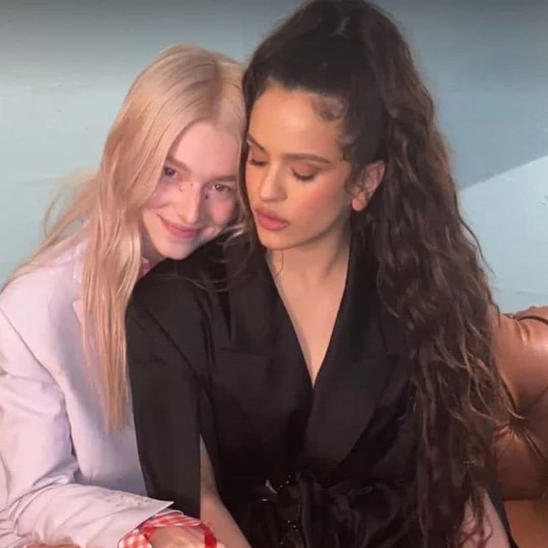 La actriz Hunter Schafer confirma que sostuvo un romance de cinco meses con Rosalía