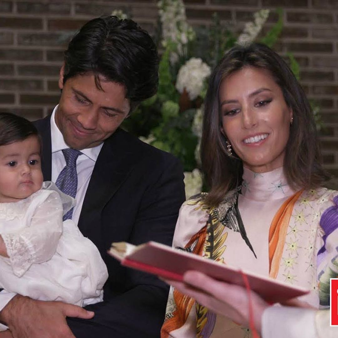 De la emoción a las risas: la ceremonia del bautizo de Miguel, hijo de Ana Boyer y Fernando Verdasco