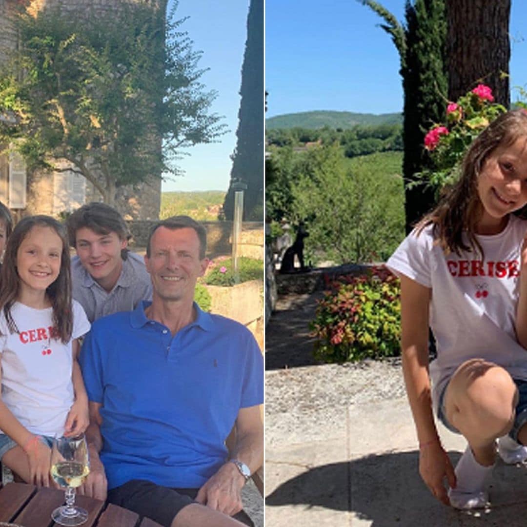 Joaquín de Dinamarca disfruta con sus hijos de sus tradicionales vacaciones en el sur de Francia