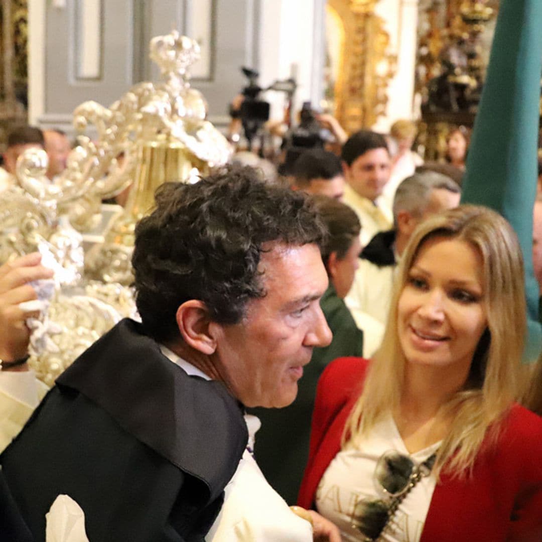 Los momentos más significativos de Antonio Banderas en la Semana Santa malagueña en los últimos 25 años