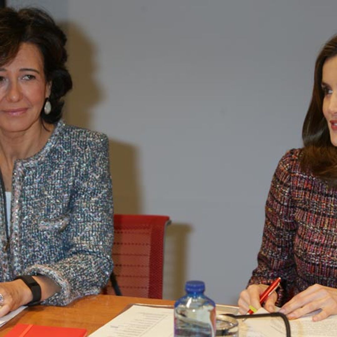 ¿Qué hace la Reina con la mujer más influyente de España?