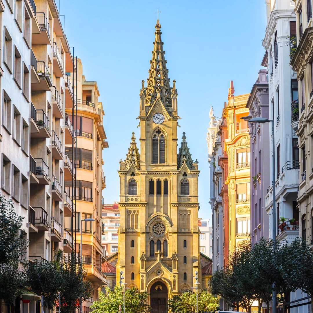 Iglesia de San Ignacio, barrio de Gros, San Sebastian