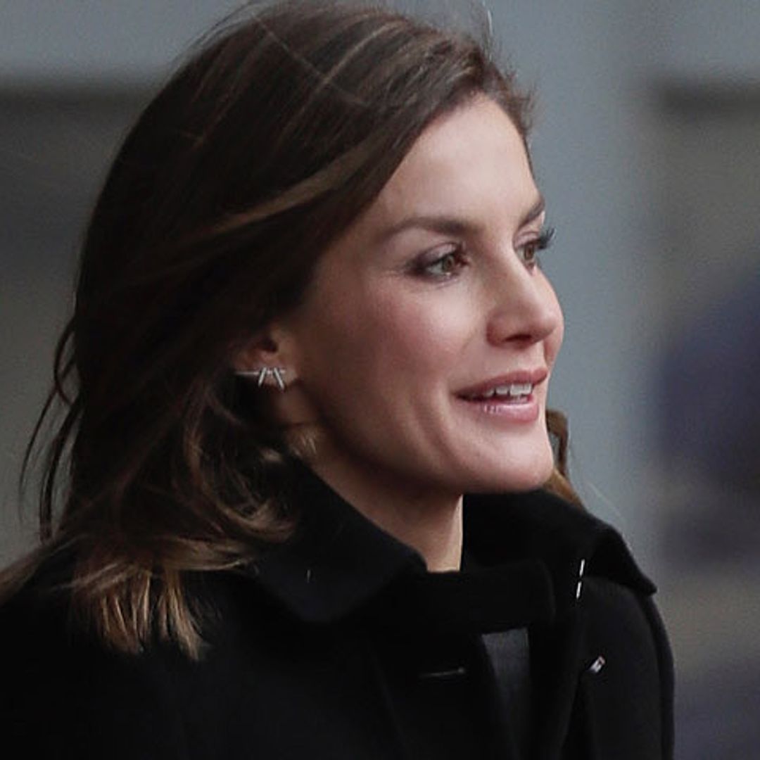 Doña Letizia estrena el año haciendo un guiño a su pasado como periodista