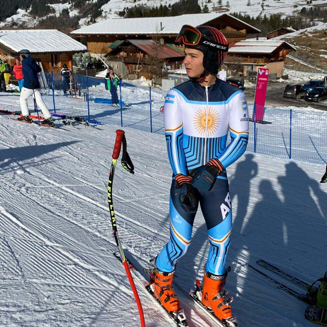 Tiziano Gravier, el hijo de Valeria Mazza que debuta en los Juegos Olímpicos de Invierno: "Me paso ocho meses fuera de casa pero soy un privilegiado"