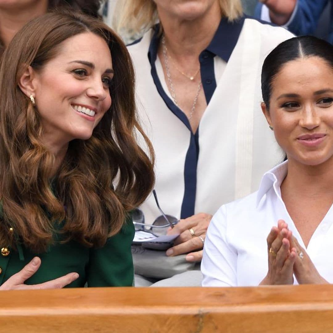 Salen a la luz las fotos de la primera boda de Meghan ¡y su vestido nupcial era como el de Kate Middleton!