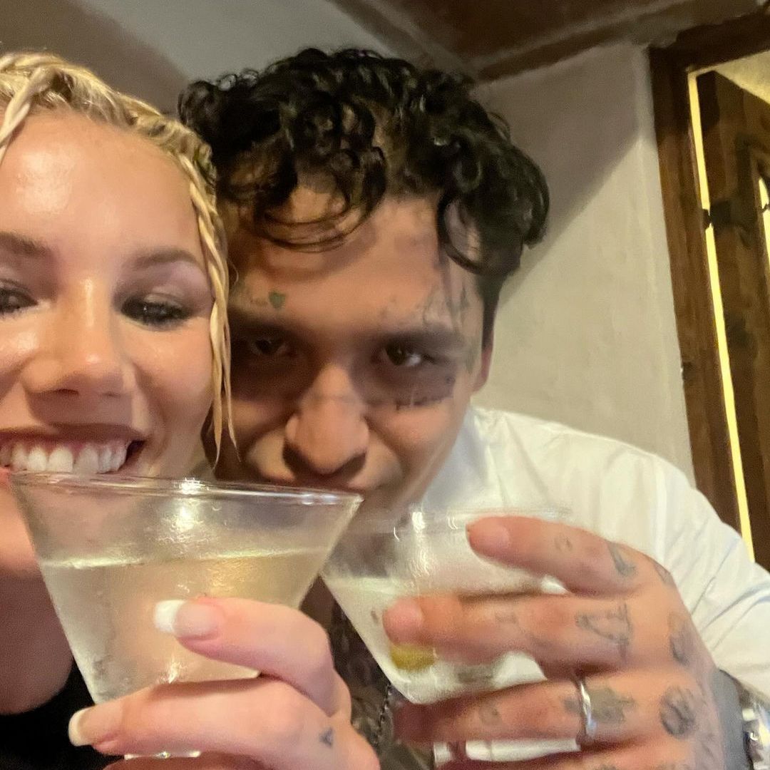 Monica Corgan y Christian Nodal
