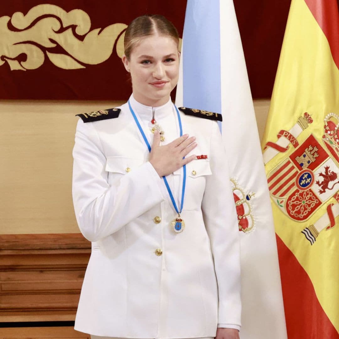  La princesa recibe la Medalla de Oro de Galicia: "Pude disfrutar de la comida, sobre todo, en los furanchos"