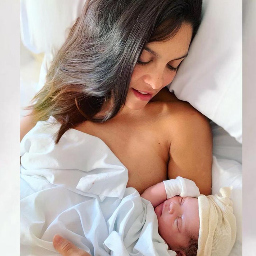 Lorena Castell ya tiene en brazos a su bebé