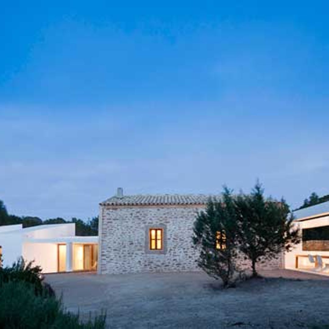 Una casa moderna, pero con pasado rústico